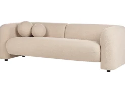 Divano 3 posti LEIREN Bouclé Beige