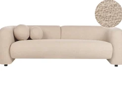Divano 3 posti LEIREN Bouclé Beige