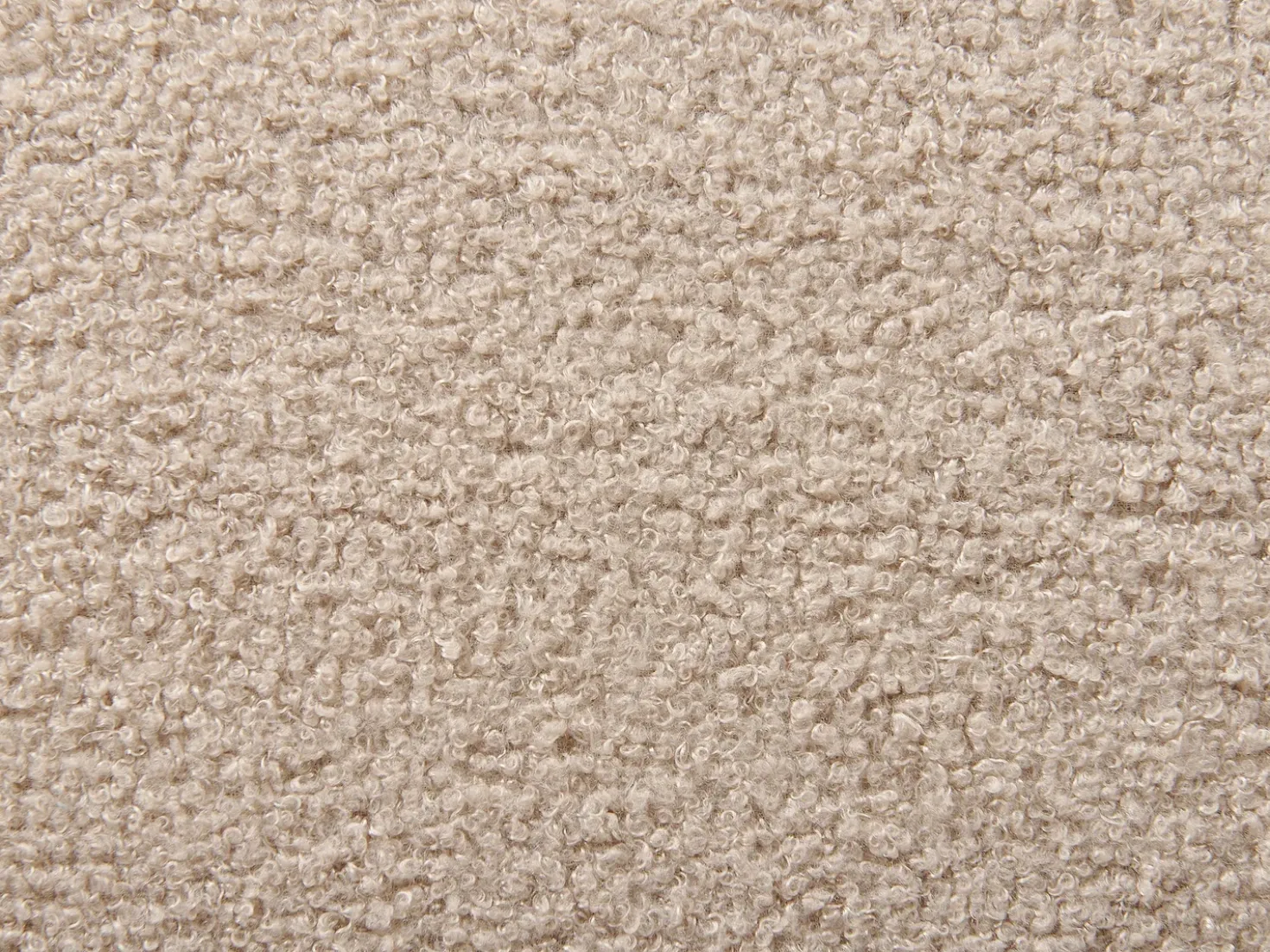 Divano 3 posti LEIREN Bouclé Beige