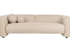 Divano 3 posti LEIREN Bouclé Beige