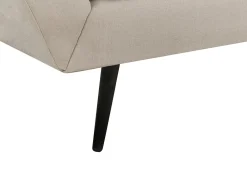Divano 3 posti LENVIK Velluto Beige
