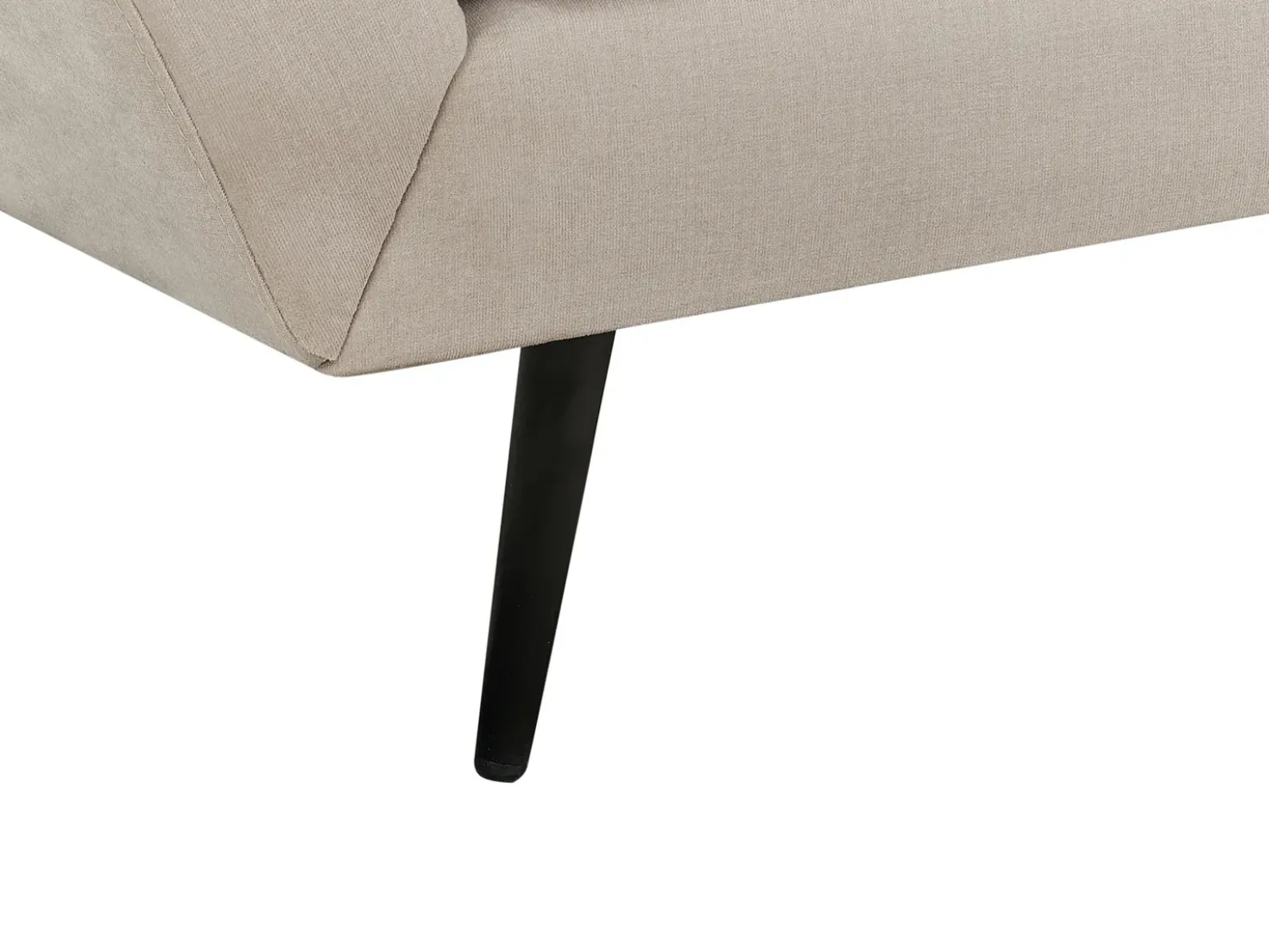 Divano 3 posti LENVIK Velluto Beige