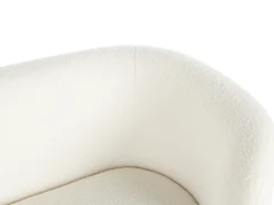 Divano 2 posti LOEN Bouclé Bianco