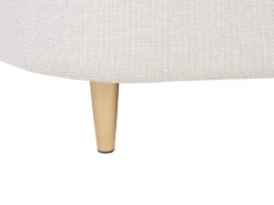 Divano 2 posti LOEN Tessuto Beige chiaro