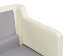 Divano 2 posti LOKKA Tessuto Bianco sporco