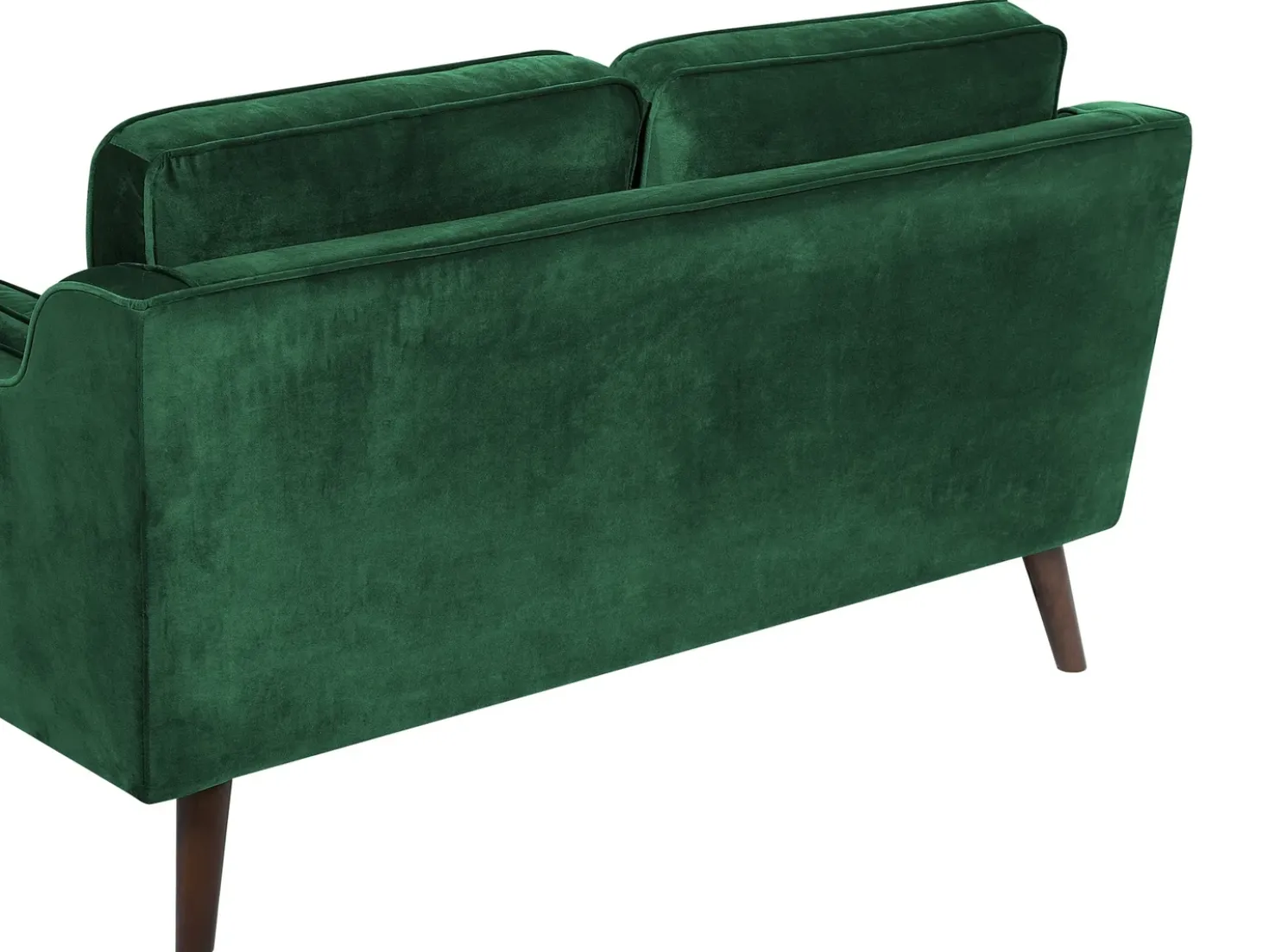 Divano 2 posti LOKKA Velluto Verde smeraldo