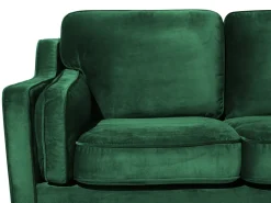 Divano 2 posti LOKKA Velluto Verde smeraldo