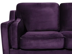 Divano 2 posti LOKKA Velluto Viola