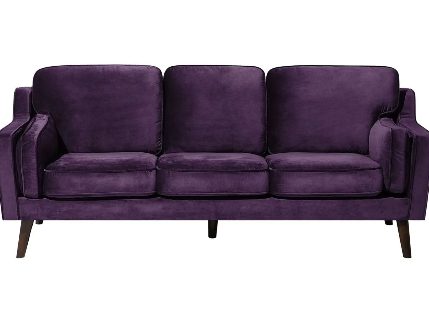 Divano 3 posti LOKKA Velluto Viola