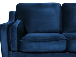 Divano 3 posti LOKKA Velluto Blu marino