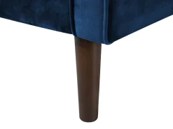 Divano 3 posti LOKKA Velluto Blu marino
