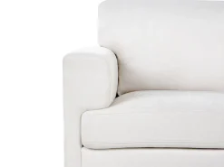 Divano 2 posti LOUSTO Tessuto Beige chiaro