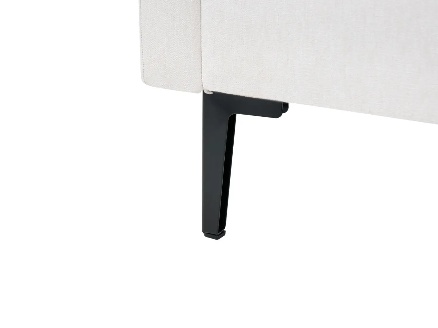 Divano 3 posti LOUSTO Tessuto Beige chiaro