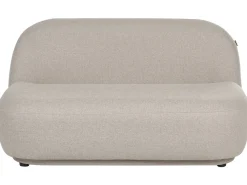 Divano 2 posti LOVBERG Tessuto Beige