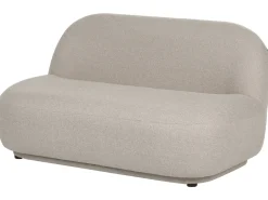 Divano 2 posti LOVBERG Tessuto Beige