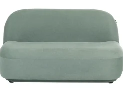 Divano 2 posti LOVBERG Tessuto Verde chiaro