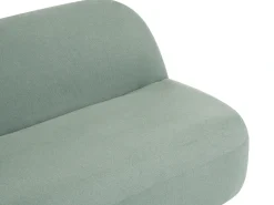 Divano 2 posti LOVBERG Tessuto Verde chiaro