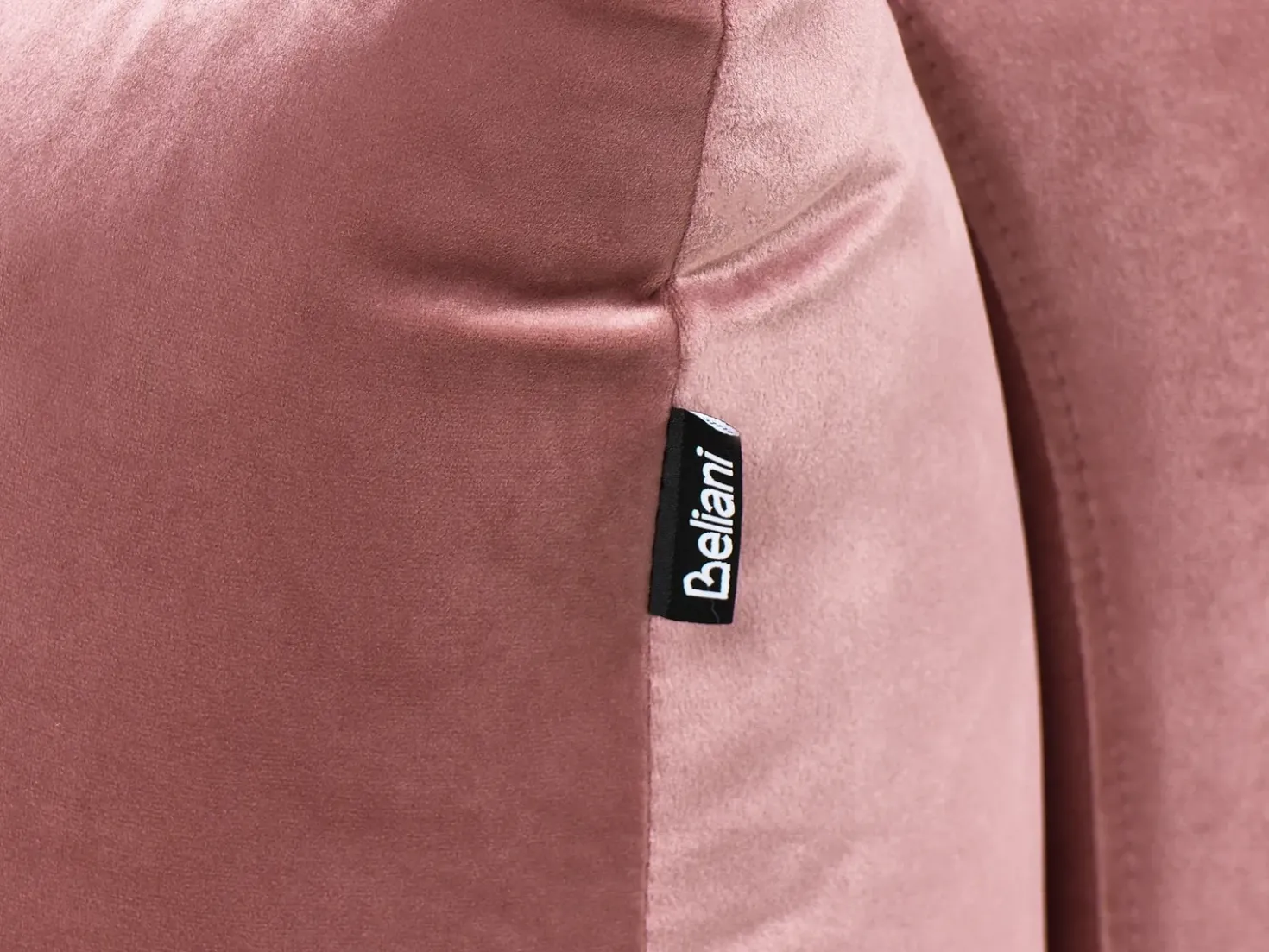 Divano 3 posti LUVOS Velluto Rosa