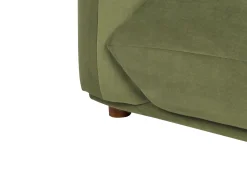 Divano 3 posti LUVOS Velluto Verde