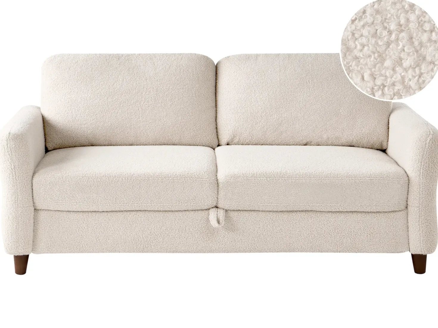Divano 3 posti MARE Bouclé Beige