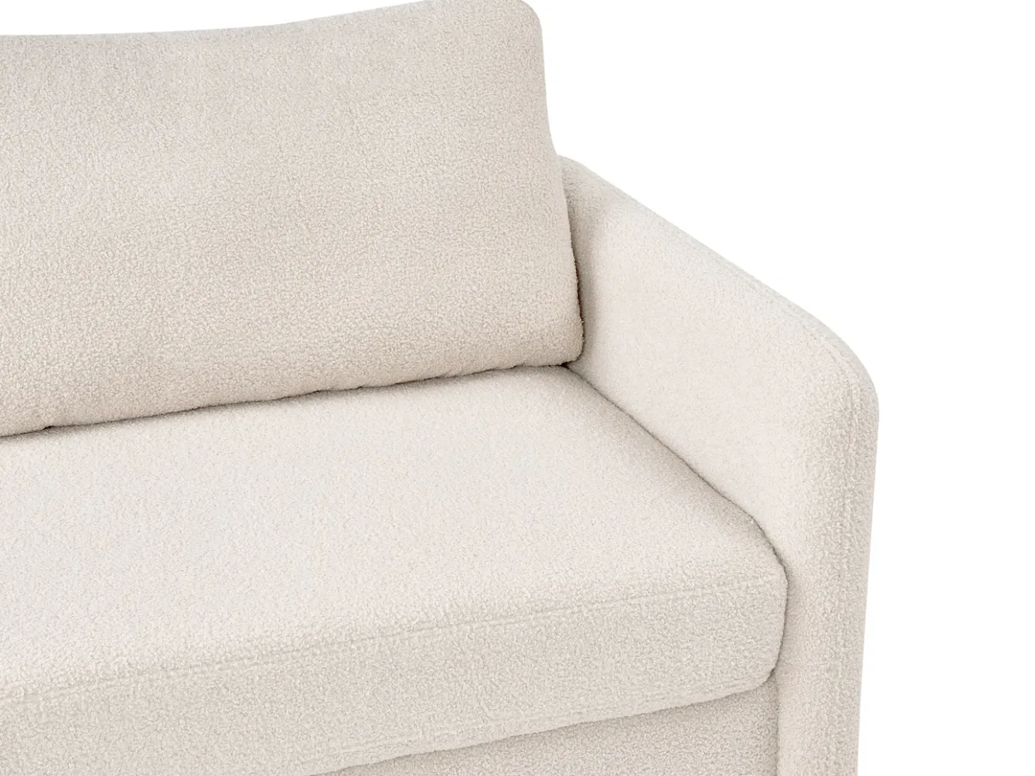 Divano 3 posti MARE Bouclé Beige