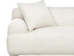 Divano 3 posti MATILA Tessuto Beige chiaro