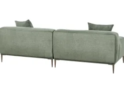 Divano 3 posti MATILA Tessuto Verde