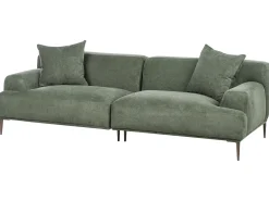 Divano 3 posti MATILA Tessuto Verde