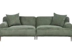 Divano 3 posti MATILA Tessuto Verde