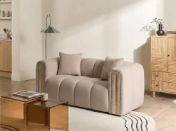 Divano 2 posti MORSIL Bouclé Beige