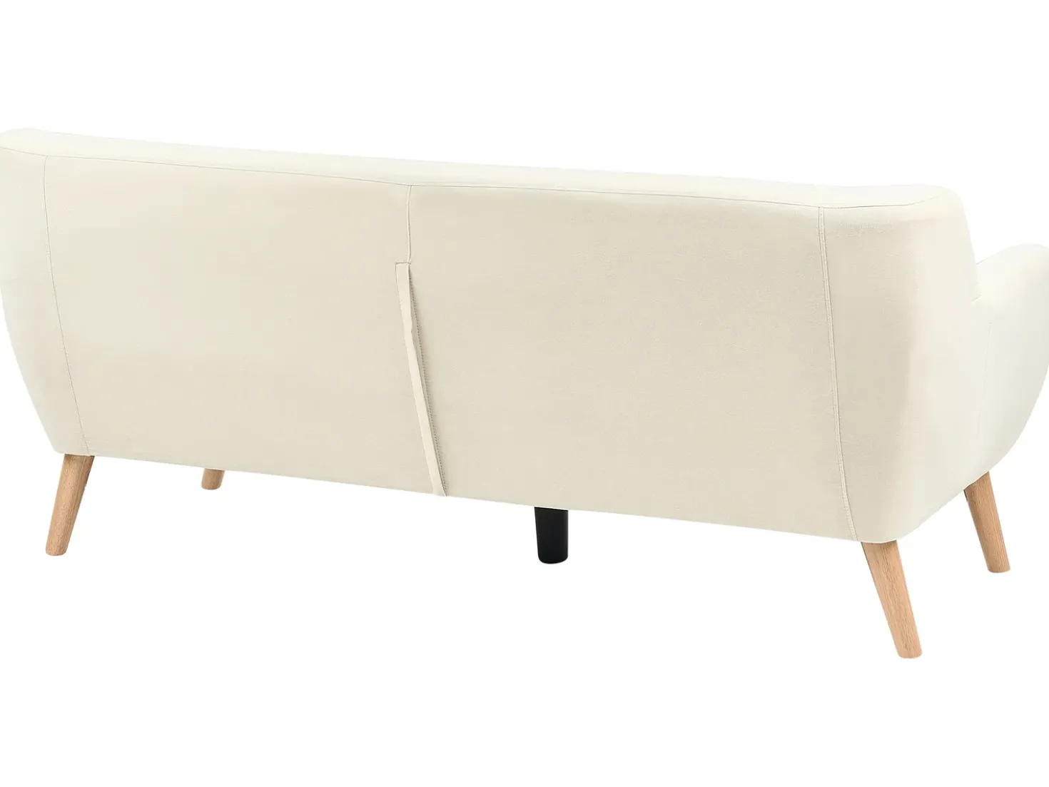 Divano 3 posti MOTALA Tessuto Beige chiaro