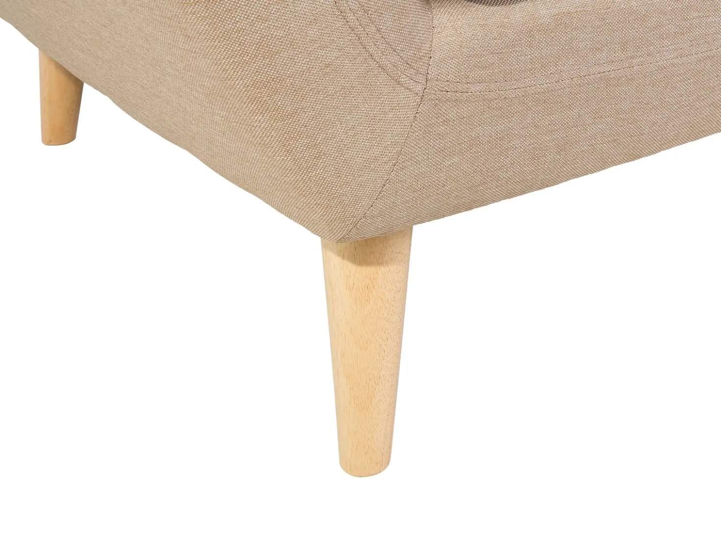Divano 3 posti MOTALA Tessuto Beige