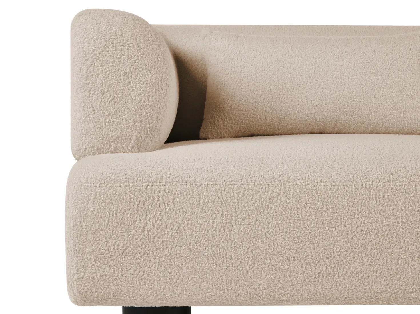 Divano 2 posti MOVIK Bouclé Beige
