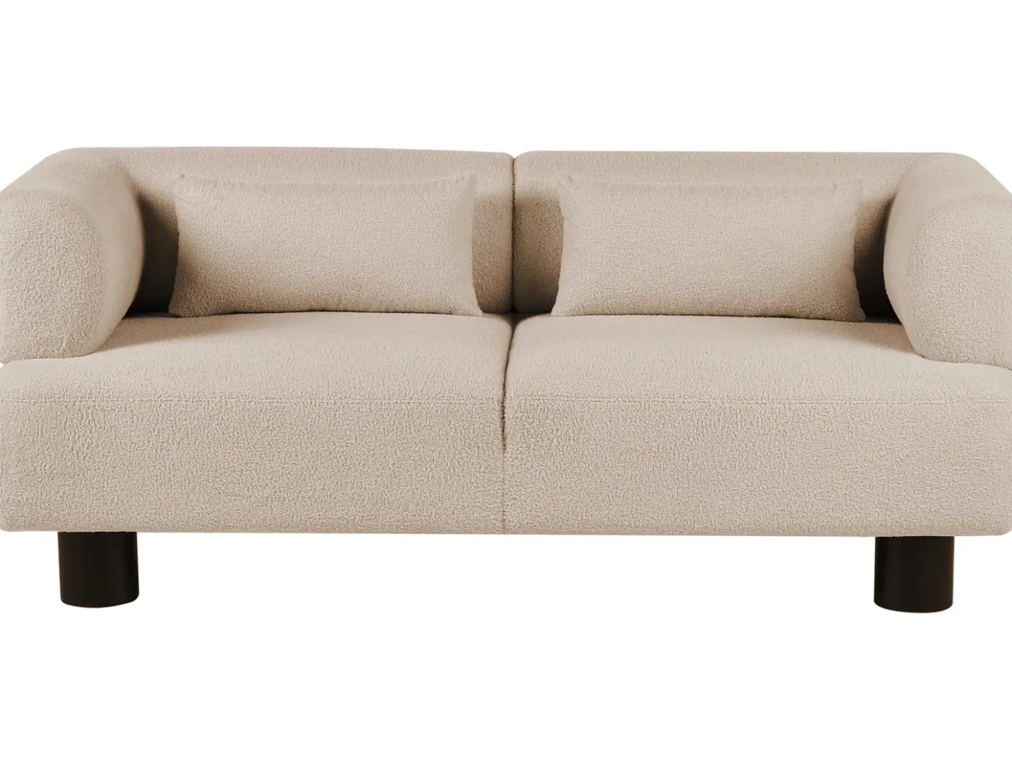 Divano 2 posti MOVIK Bouclé Beige