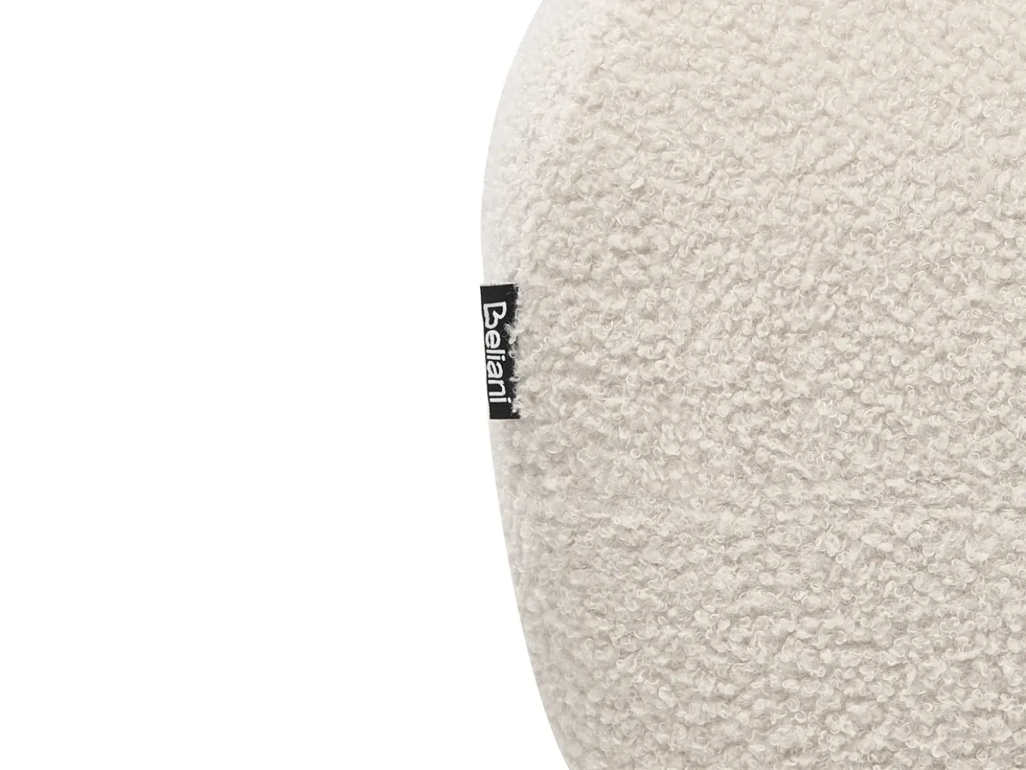 Divano 3 posti NACKA Bouclé Bianco sporco