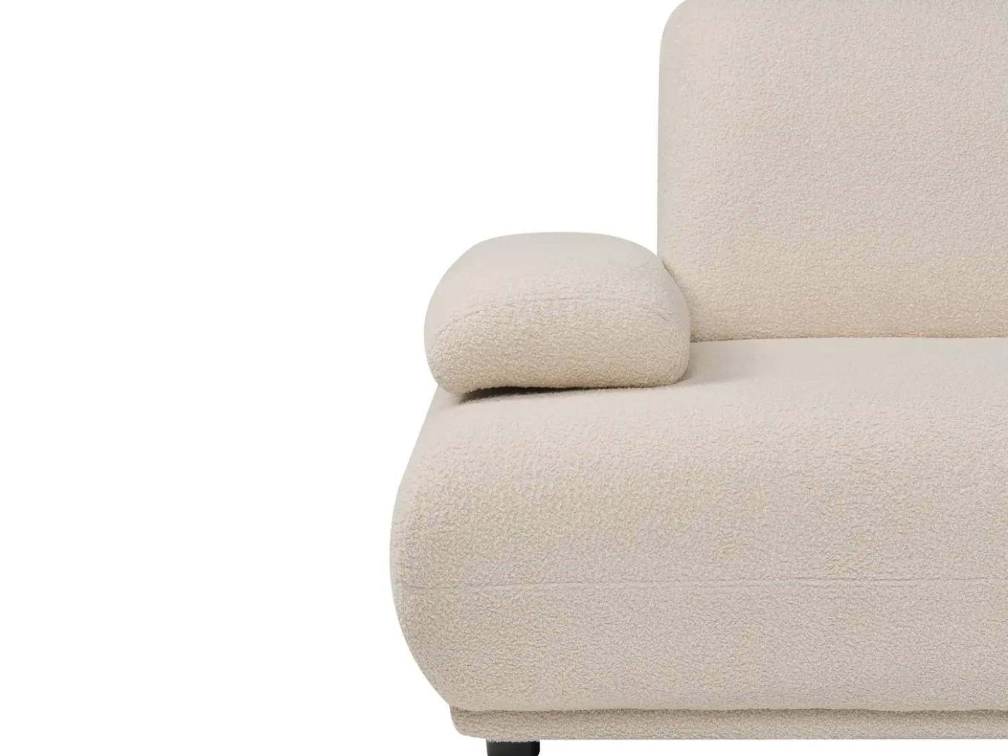 Divano 3 posti NACKA Bouclé Beige