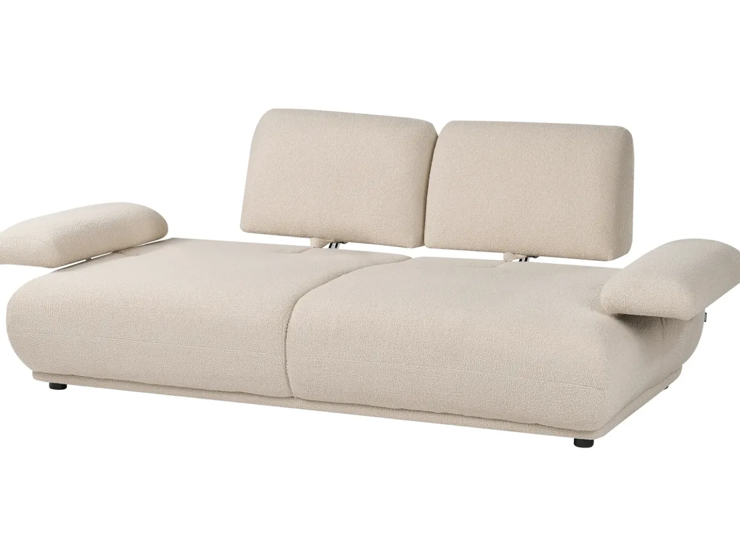 Divano 3 posti NACKA Bouclé Beige