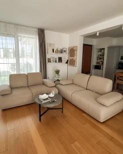 Divano 3 posti NACKA Bouclé Beige