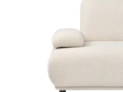 Divano 2 posti NACKA Bouclé Bianco sporco