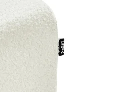 Divano 3 posti NIVALA Bouclé Bianco sporco
