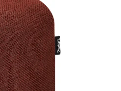 Divano 3 posti NIVALA Tessuto Rosso