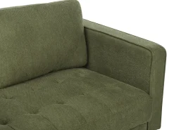 Divano 2 posti NURMO Tessuto Verde scuro