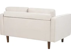 Divano 2 posti NURMO Tessuto Beige chiaro