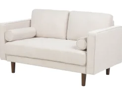Divano 2 posti NURMO Tessuto Beige chiaro
