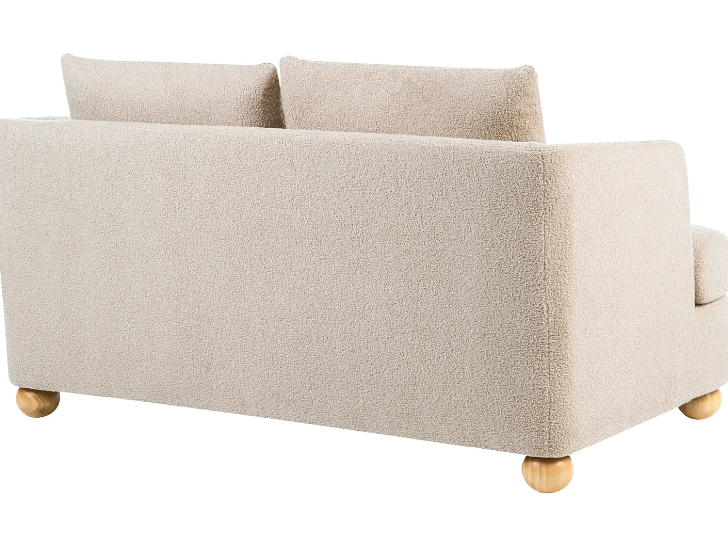 Divano 2 posti RATTVIK Bouclé Beige