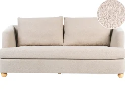 Divano 3 posti RATTVIK Bouclé Beige