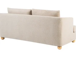 Divano 3 posti RATTVIK Bouclé Beige