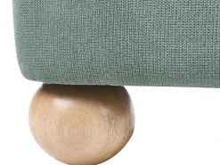 Divano 3 posti RATTVIK Tessuto Verde chiaro