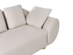 Divano 2 posti RINGEL Tessuto Beige chiaro