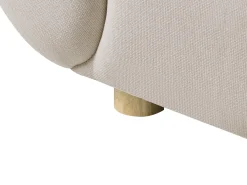 Divano 2 posti RINGEL Tessuto Beige chiaro
